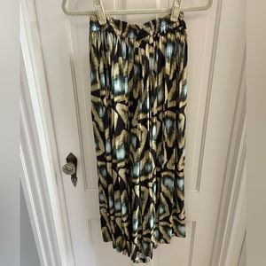 And Andrea Marrakech tribal print palazzo pant XS